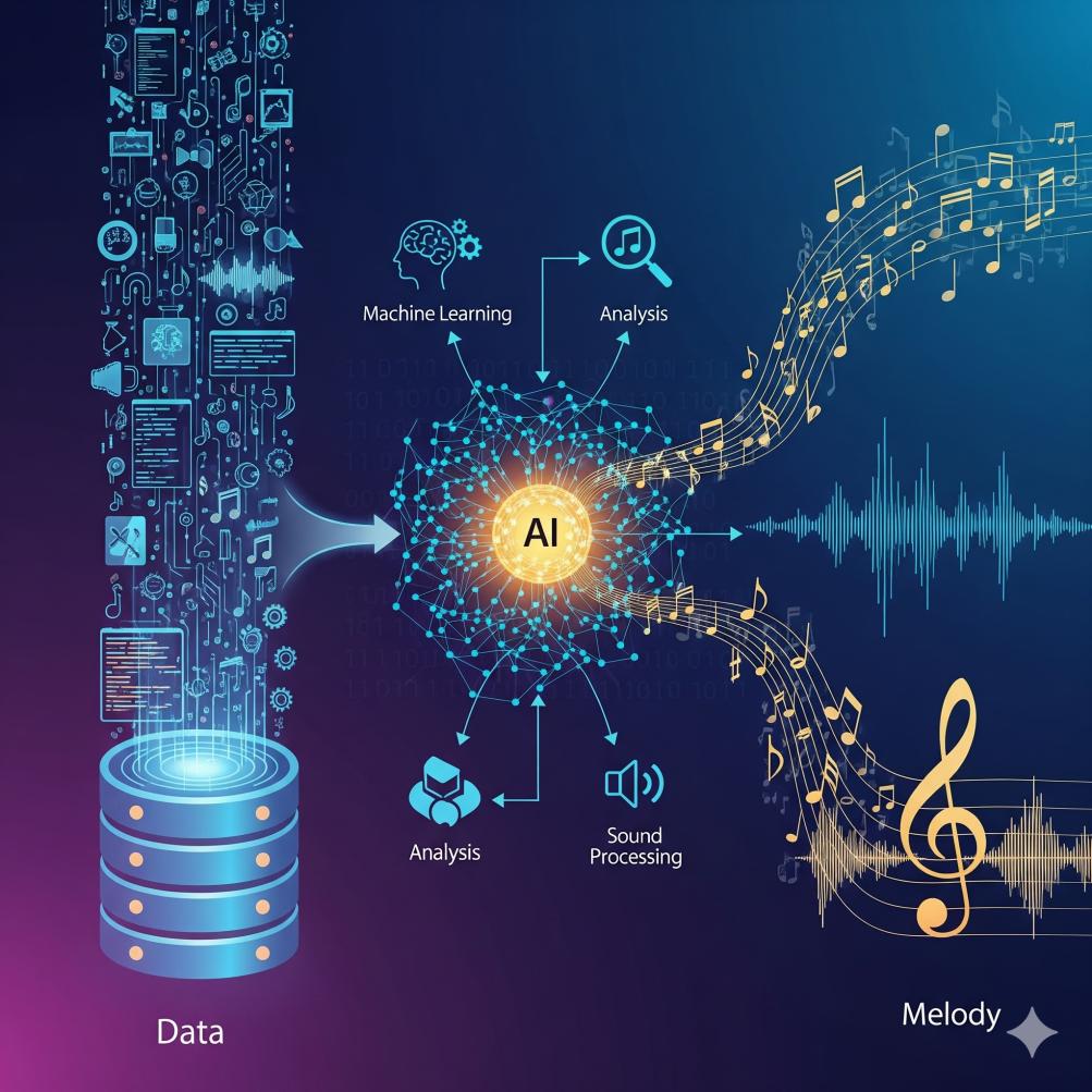 The Science Behind AI Music: From Data to Melody