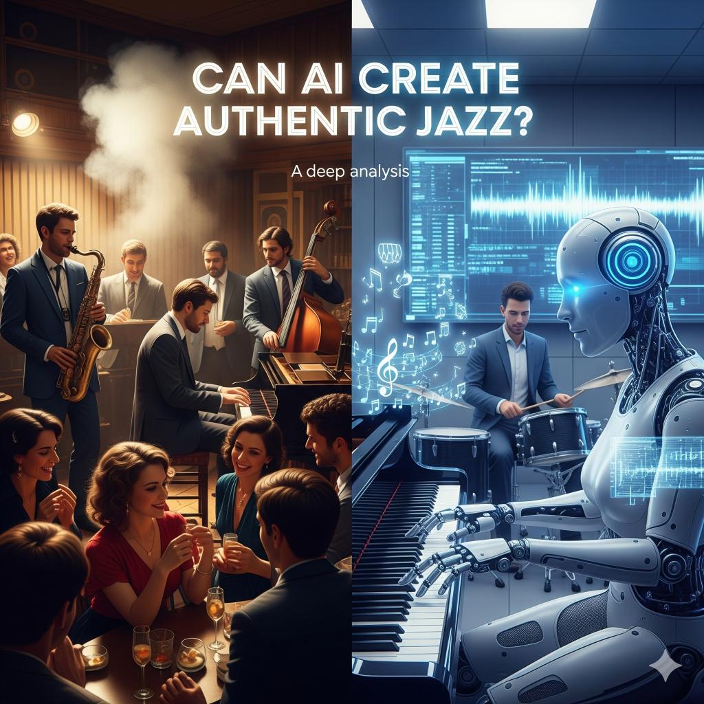 Can AI Create Authentic Jazz? A Deep Analysis