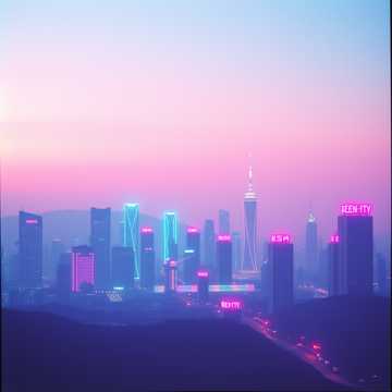 Into the Neon Sky
