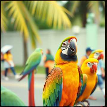 The Parade of Pedro the Parrot